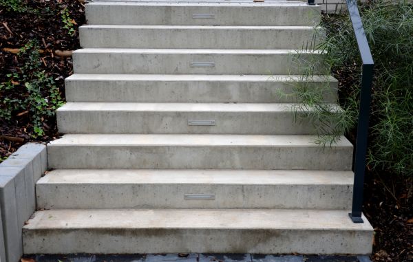 Poured Step Installation