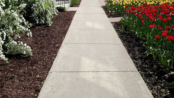 Cement Sidewalk Installation in New Lenox
