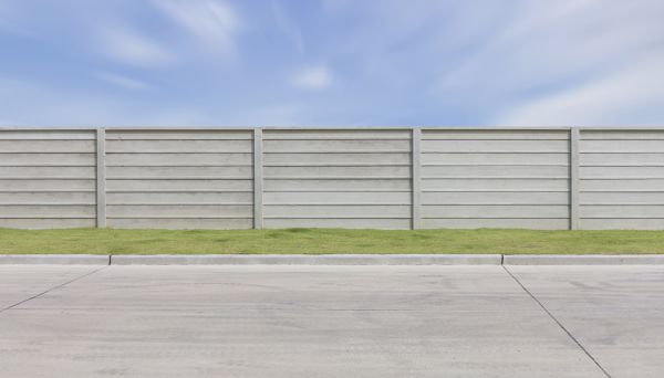 Concrete Fence Installation in New Lenox