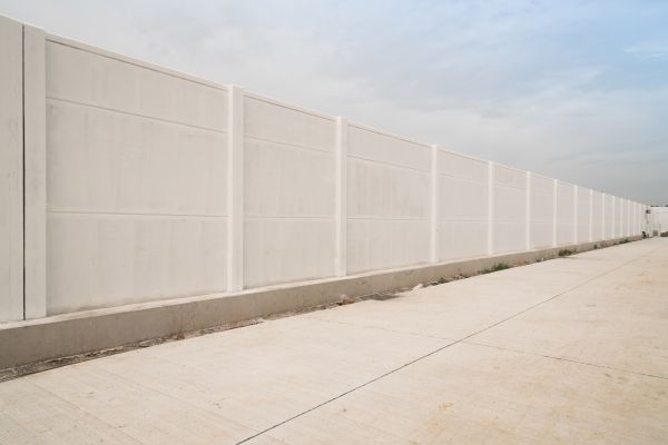 Concrete Fence Construction in New Lenox