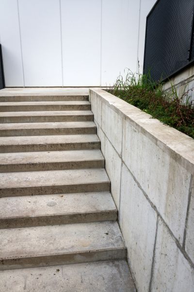 Cement Stair Installation in New Lenox