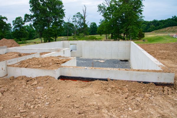 Basement Foundation Pouring in New Lenox