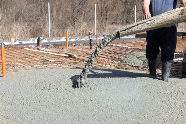 Pole Barn Slab Pouring in New Lenox