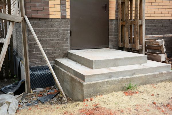 Cement Steps Construction in New Lenox