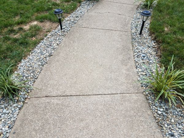 Cement Path Construction in New Lenox