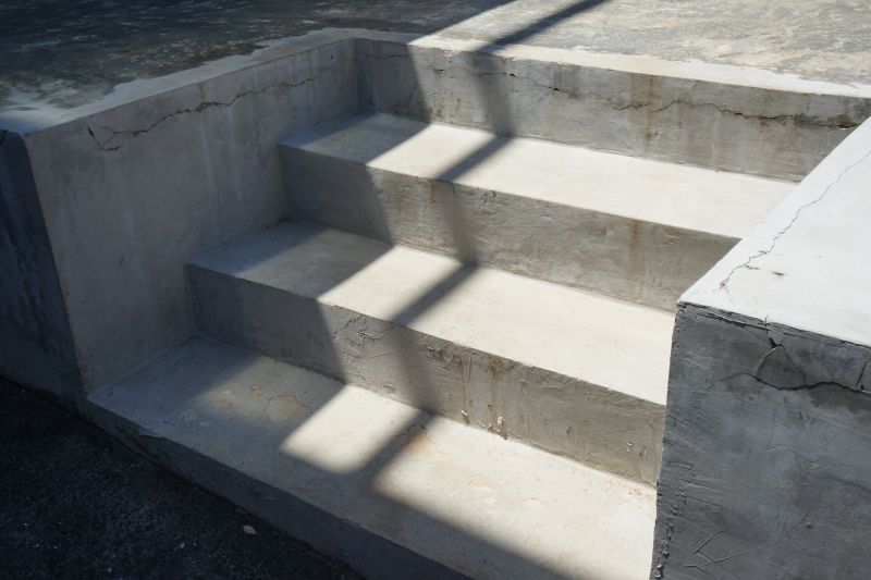 Patio Steps Installation detail