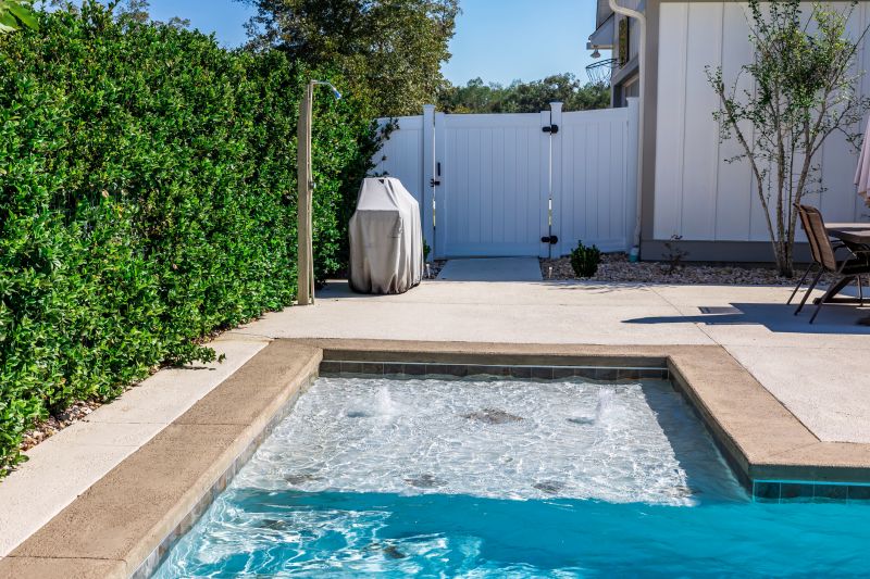 Poolside Concrete Paving